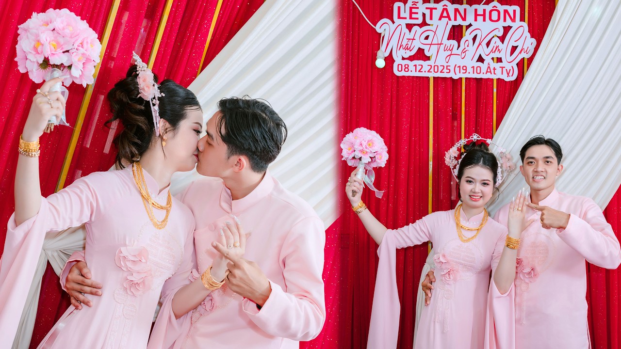 LỄ THÀNH HÔN ( NHẬT HUY & KIM CHI ) 4K