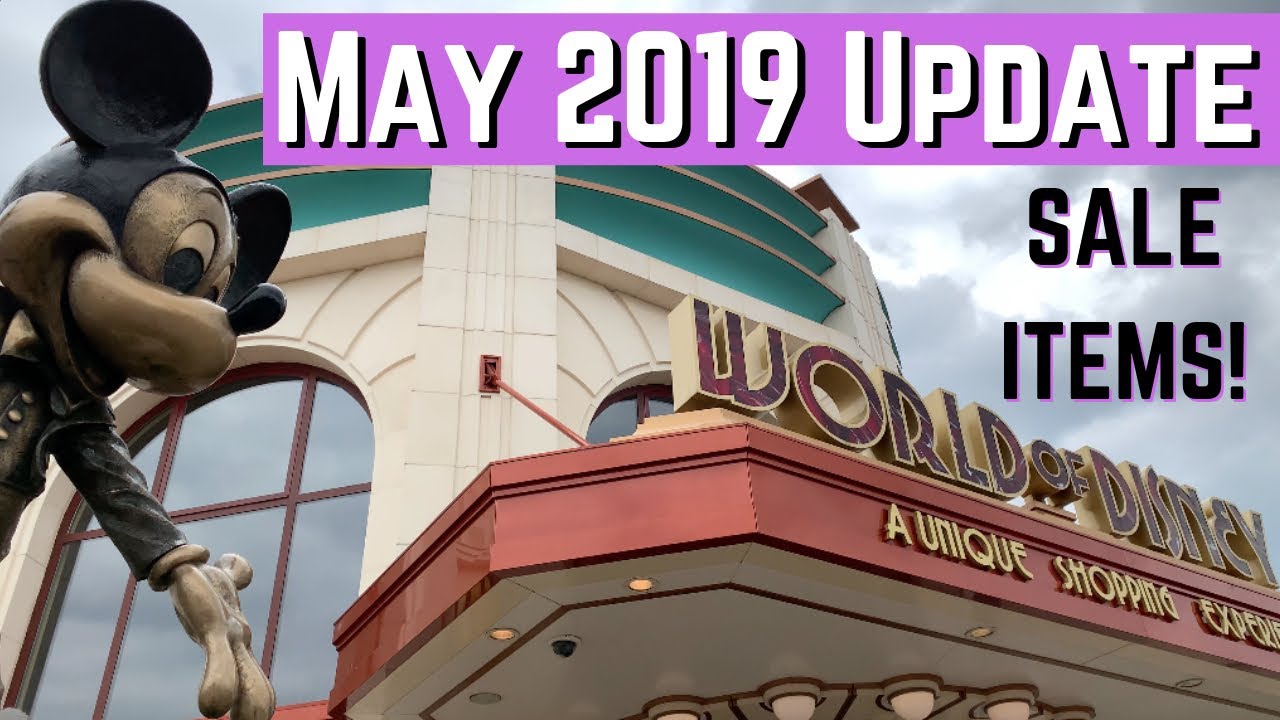 World of Disney Store / Disneyland Paris Shopping - May 2019 Merchandise