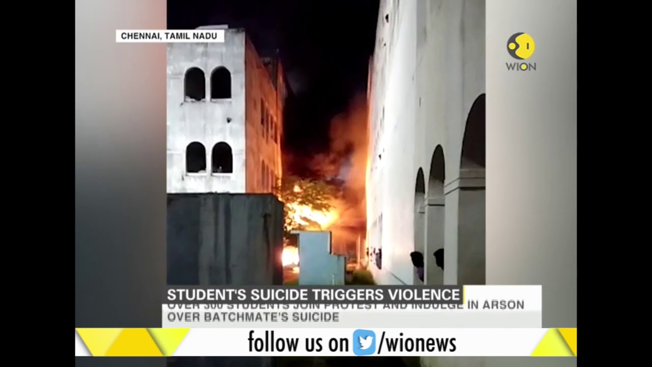 Violence breaks out at Chennai's Satyabhama University after student's suicide