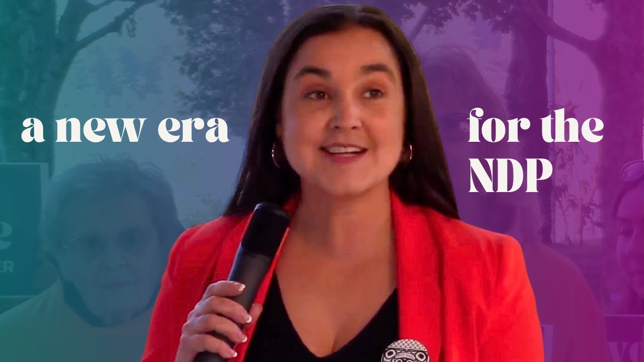 Tanille for NDP Leader Campaign Launch