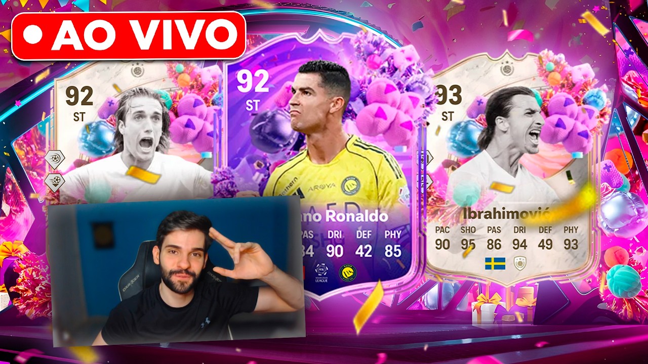 🚨AO VIVO! O MELHOR EVENTO do ULTIMATE TEAM! ICON NOVO!! EAFC 26