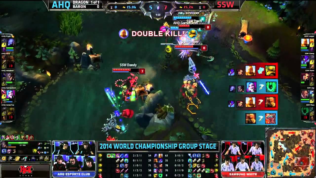 Highlights and Sounds of the Game from League of Legends Season 4 World Championship Day 3!