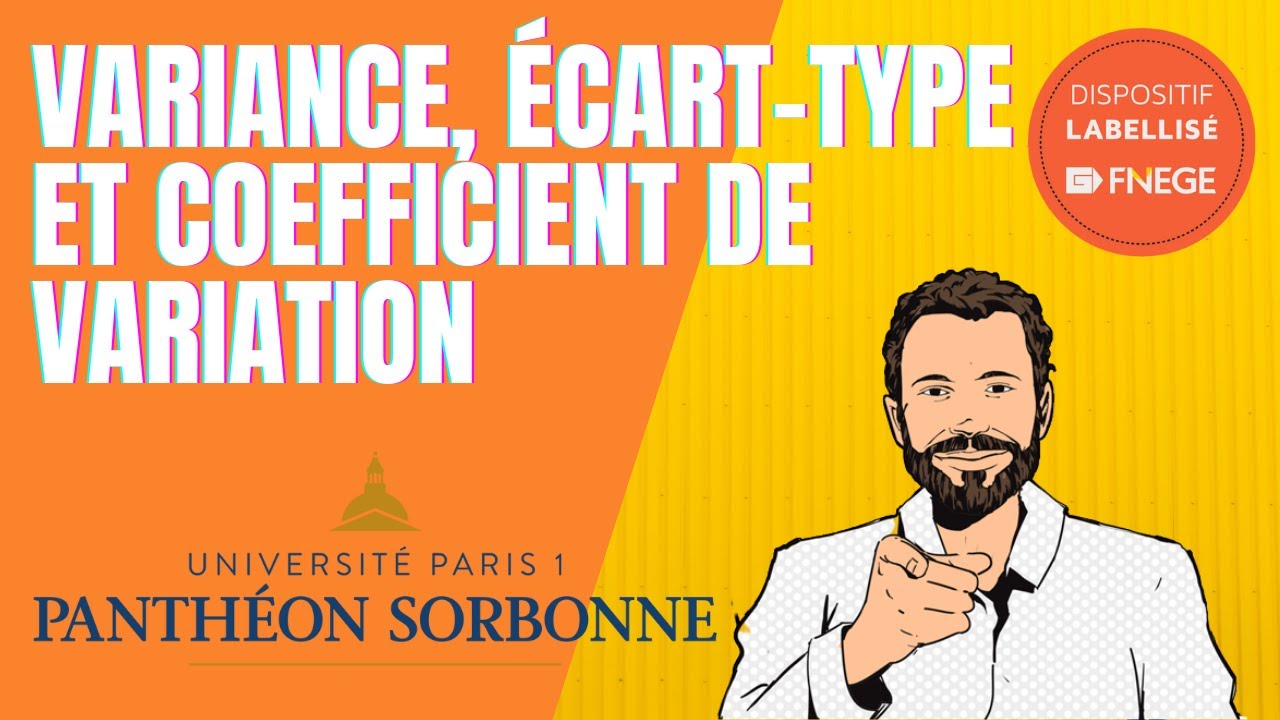 08. Variance, écart-type et coefficient de variation