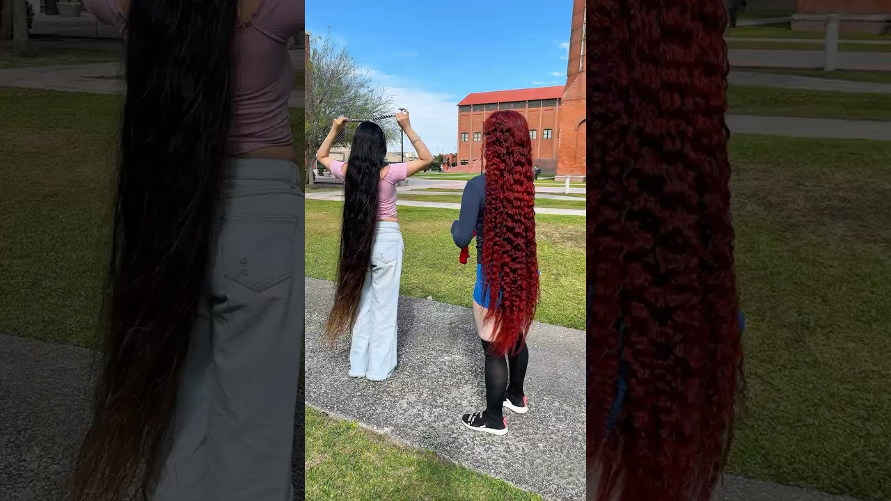 Reto al cabello m&aacute;s largo del MUNDO ⭐️😱😎