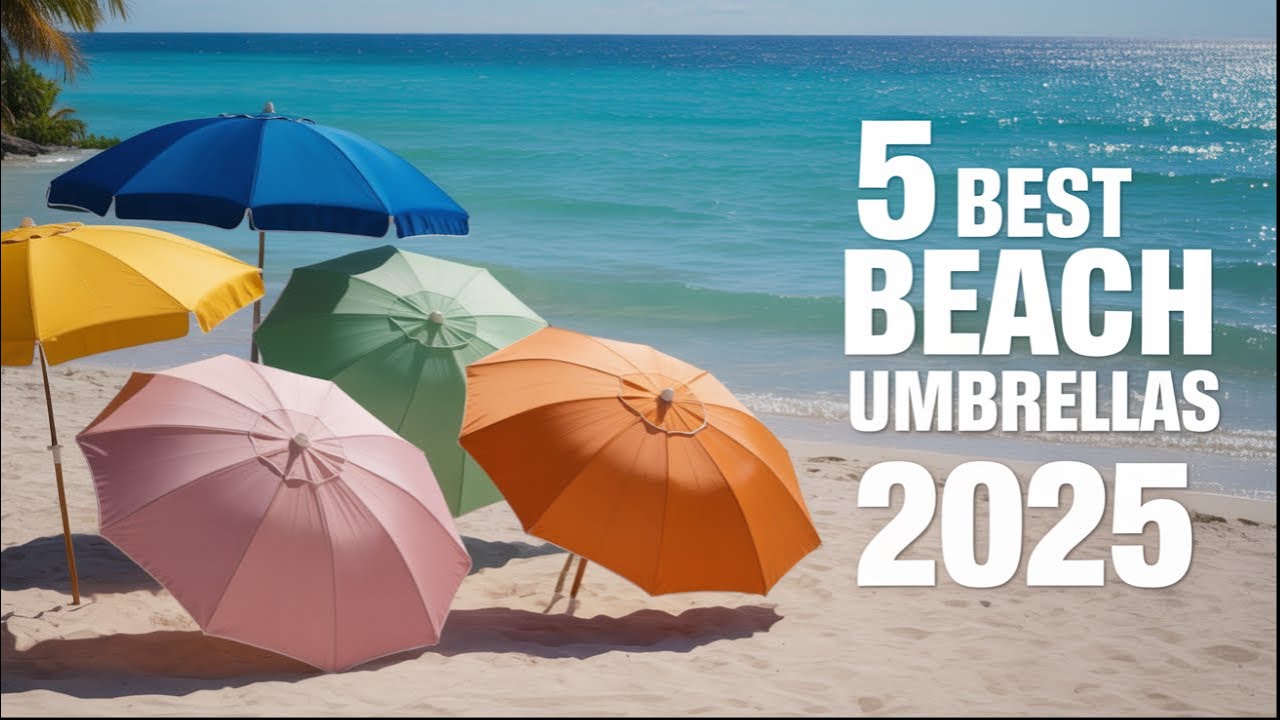 ✅5 лучших пляжных зонтиков 2025 года