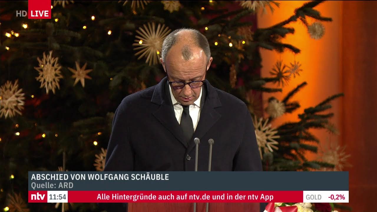 LIVE: Abschied von Wolfgang Schäuble