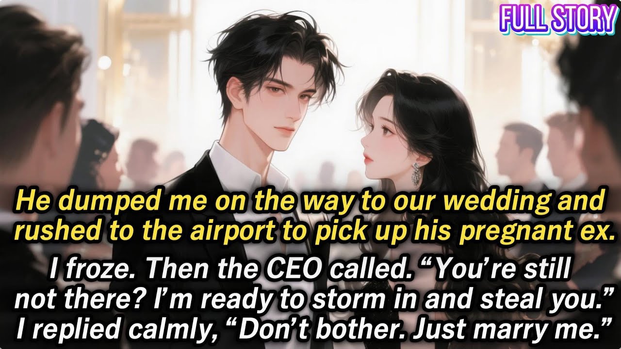 He dumped me on the way to our wedding and rushed to the airport to pick up his pregnant ex.I froze…
