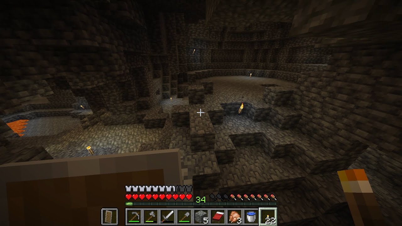 【Minecraft】#02 松明中毒者のマイクラ｜ノーコメント