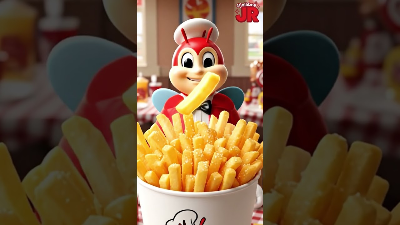 Ghostly Fries?! Jollibee&rsquo;s Spooky Snack Surprise! 🍟🎃 #jollibee #cutecartoons