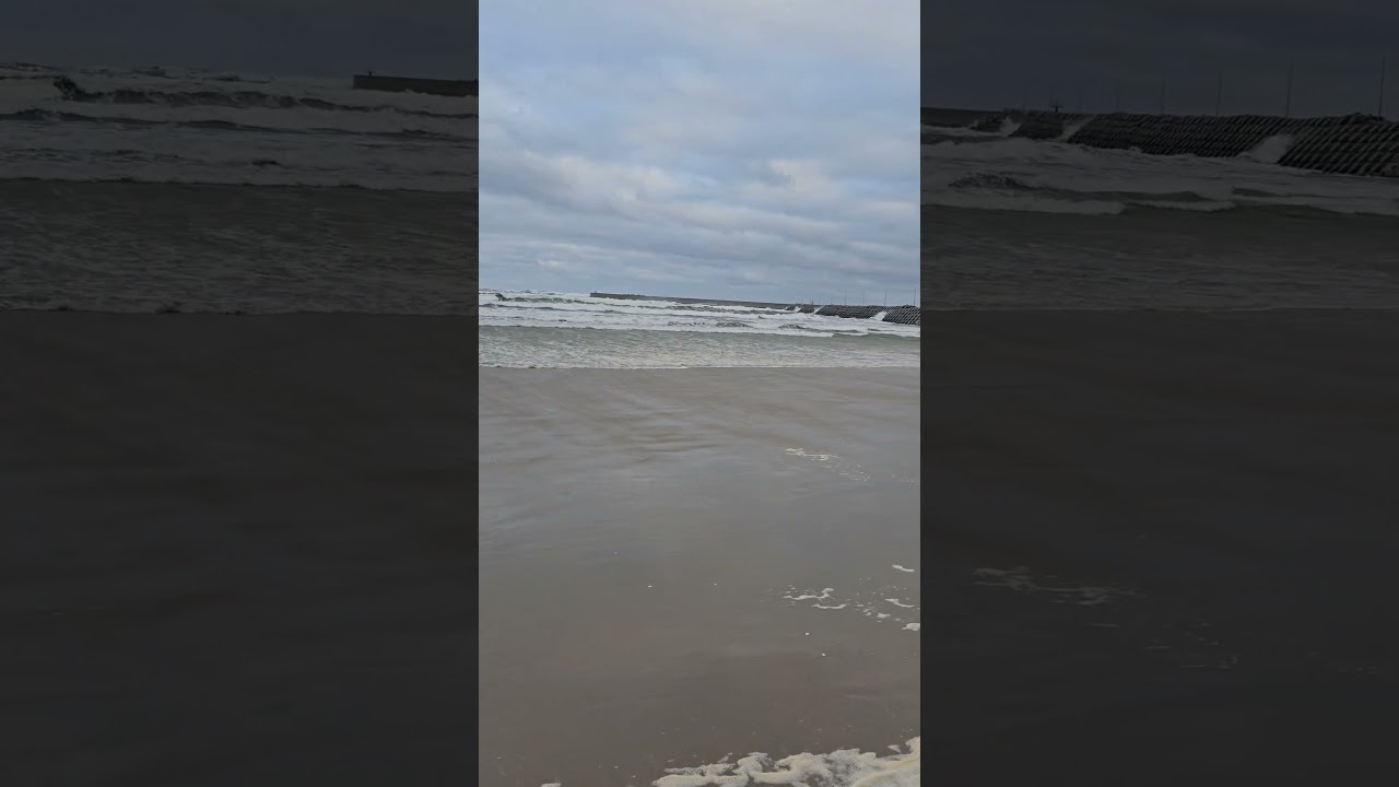 28.12.Szok nie ma plaży !Sztorm szaleje na przekopie Mierzei Wiślanej!