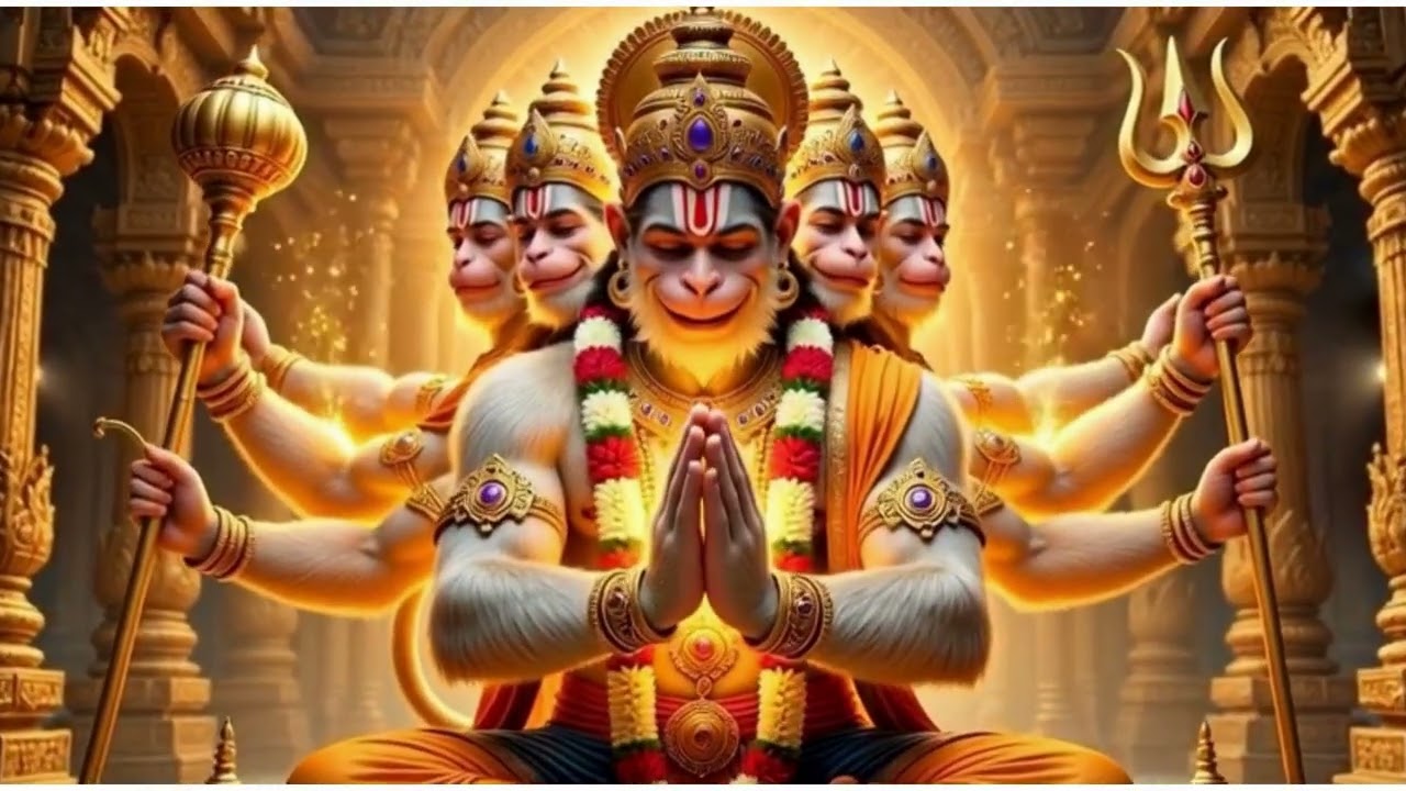 पंचमुखी हनुमान कवच | Panchmukhi Hanuman Kavach Slok with Lyrics|Most Powerful Protection Mantra 2026