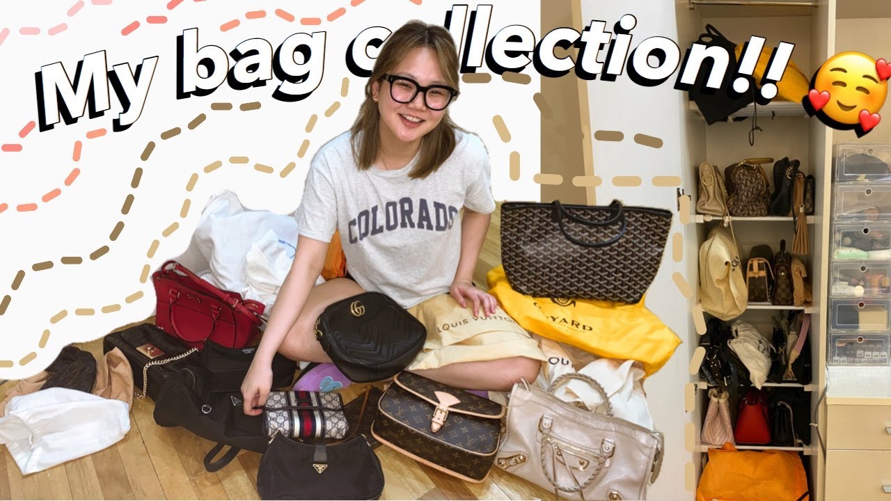 FIXING MY BAG CLOSET + MY BAG COLLECTION! | ASHLEY SANDRINE