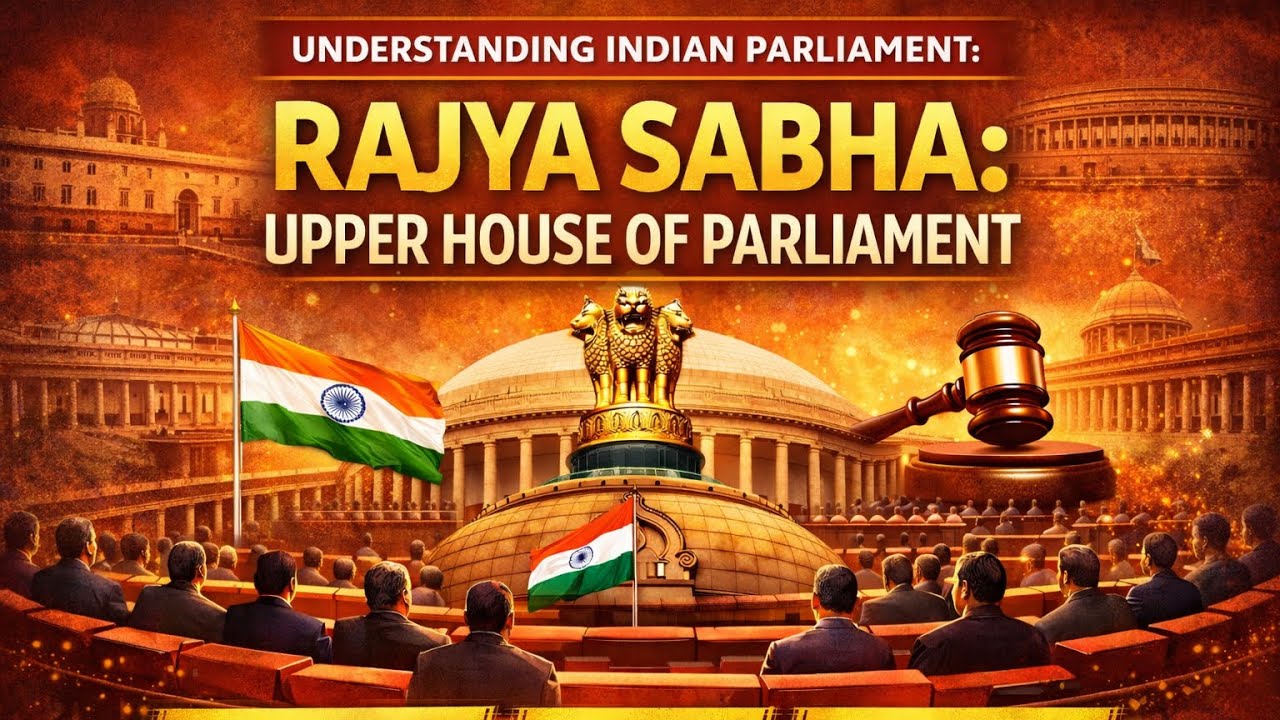 Indian Parliament: Rajya Sabha Complete Explanation | Polity for Exams | Shayna Steno Classes