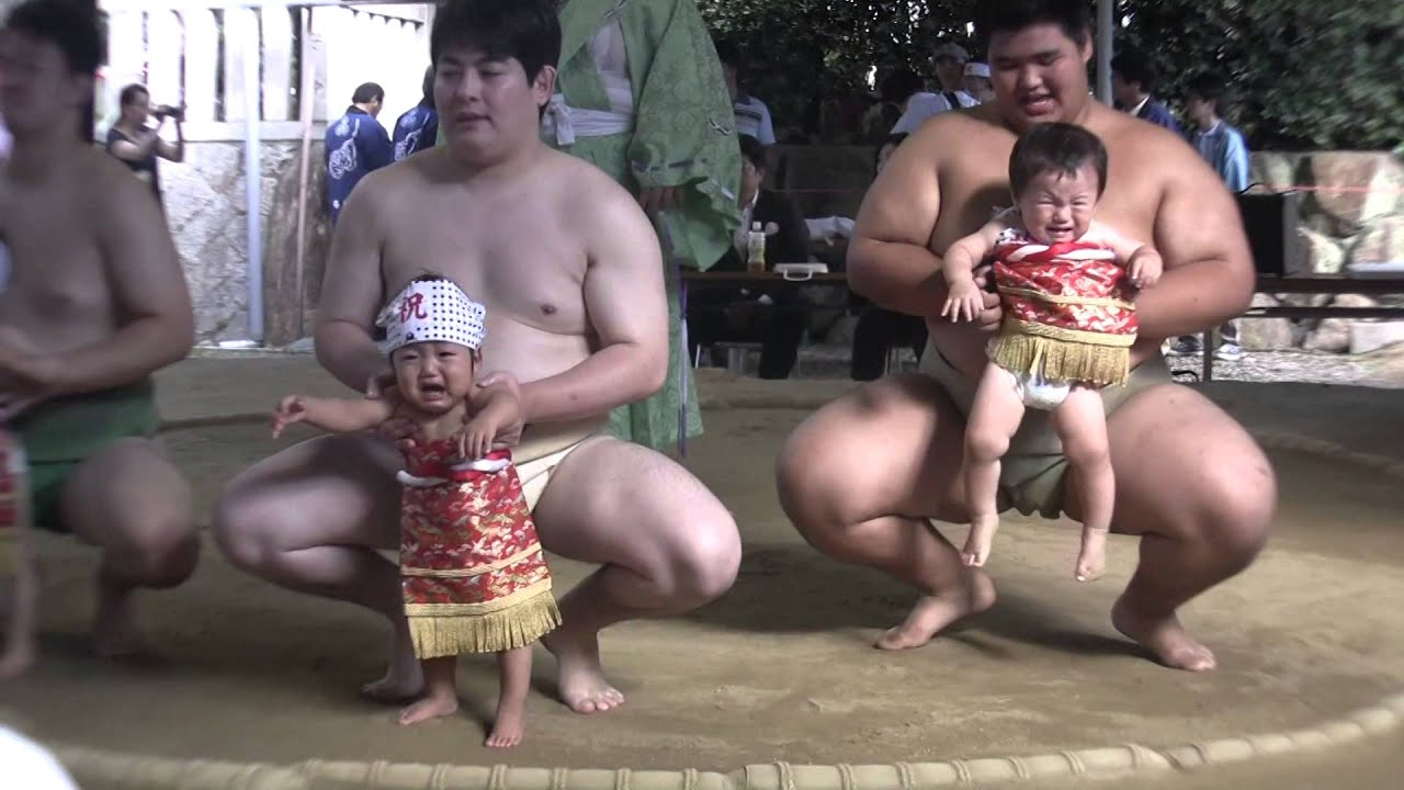 泣き相撲  ‐越木岩神社（兵庫県西宮市）