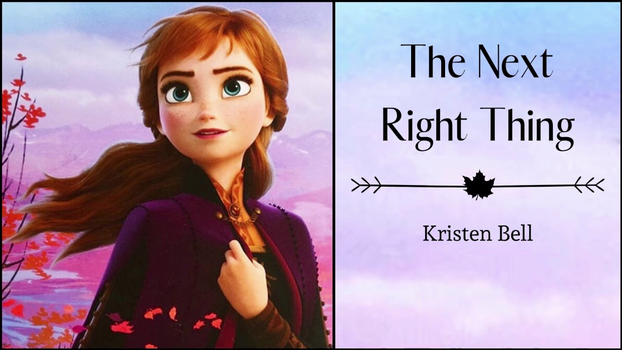 The Next Right Thing - Kristen Bell | 