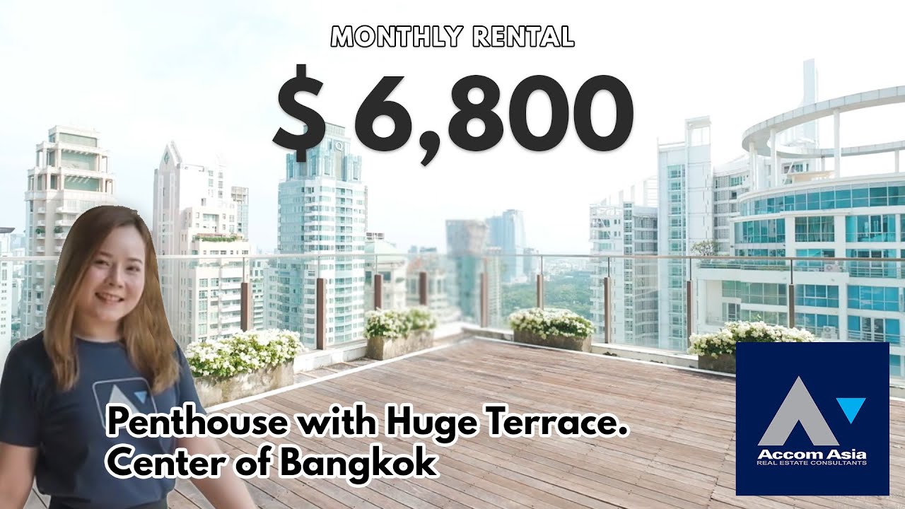 TOURING PENTHOUSE WITH HUGE TERRACE AT PLOENCHIT BANGKOK 2023
