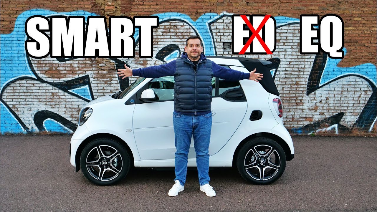 Smart EQ Fortwo 2020 — полностью электрический (ENG) — первый тест-драйв и обзор