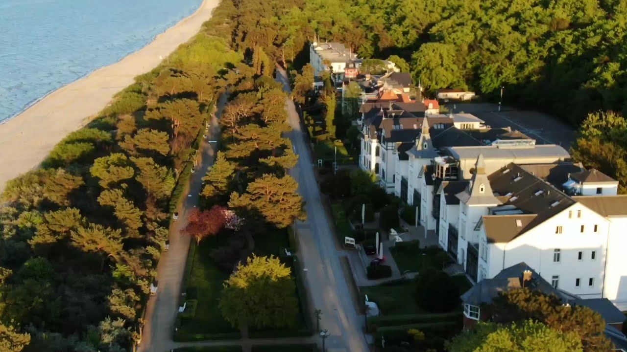 Ostseebad Zinnowitz auf Usedom wartet auf die G&auml;ste 2021, Flying over