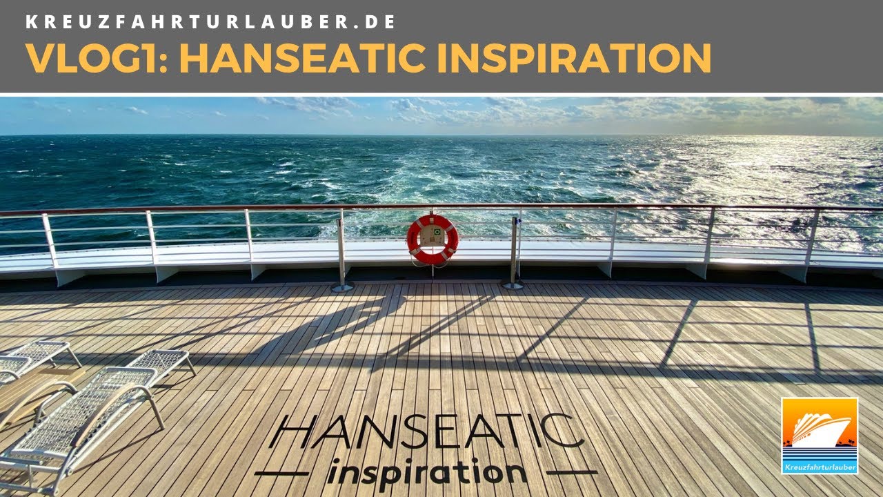 #VLOG1: Mit der HANSEATIC inspiration auf Nordsee-Expedition: Luxus pur?! - Hapag-Lloyd Cruises