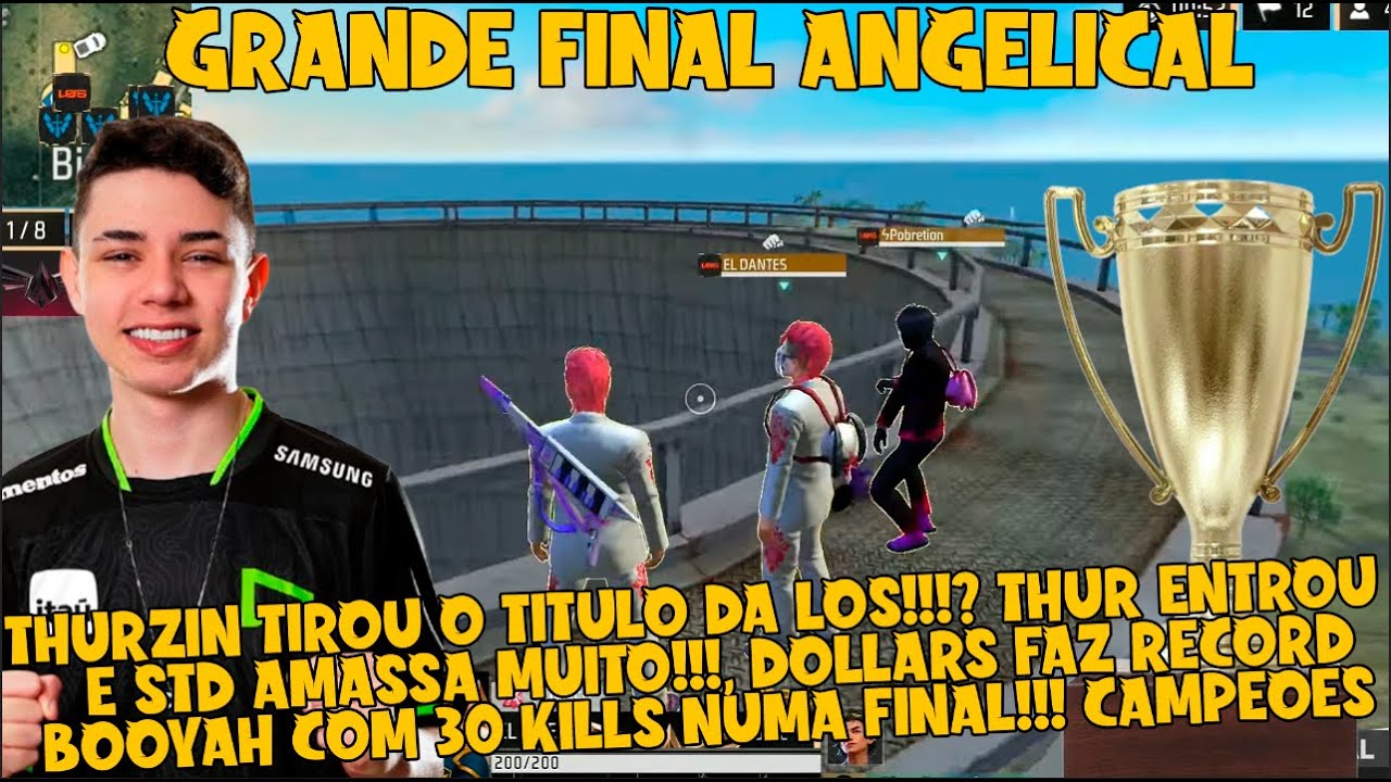 THURZIN E STD CAMPEAOOO??!!! DOLLARS FAZ FINAL HISTORICA!!, STD AMASSOU MUITO NA BUSCA DO TROFEU
