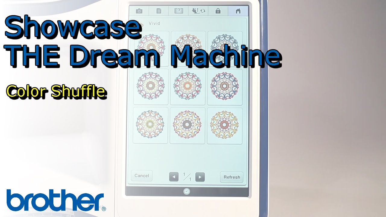 Enhanced Color Shuffling | THE Brother Dream Machine Feature Showcase