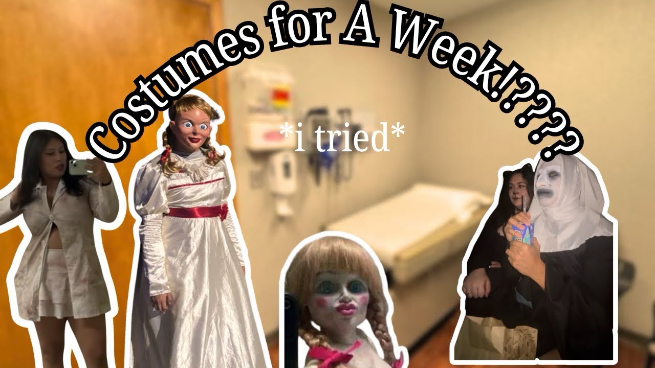 I WORE COSTUMES FOR A WEEK!