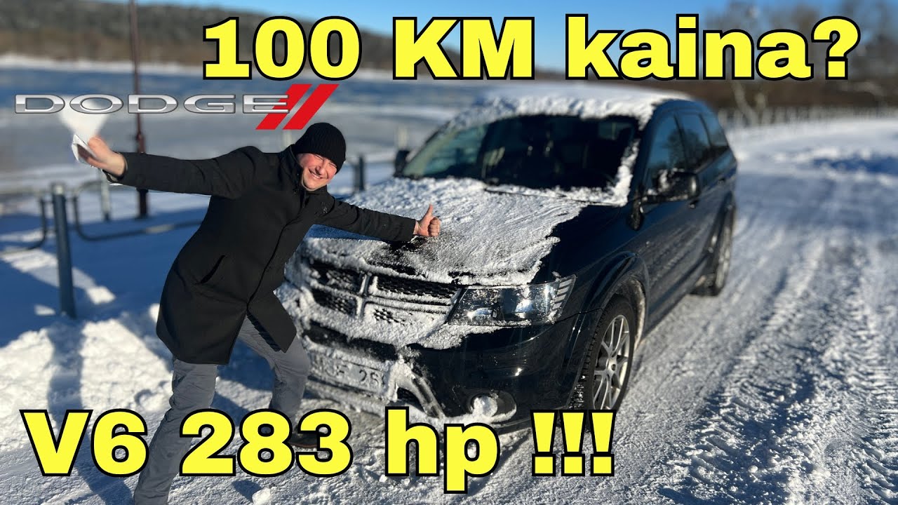 KODĖL JIE JĮ PERKA? 100 km kaina su DODGE Journey V6 211KW.