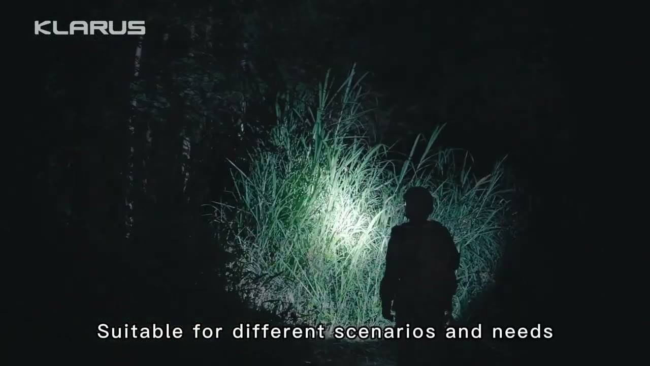 【KLARUS】XT12GT PRO - Super Long Range Tactical Flashlight