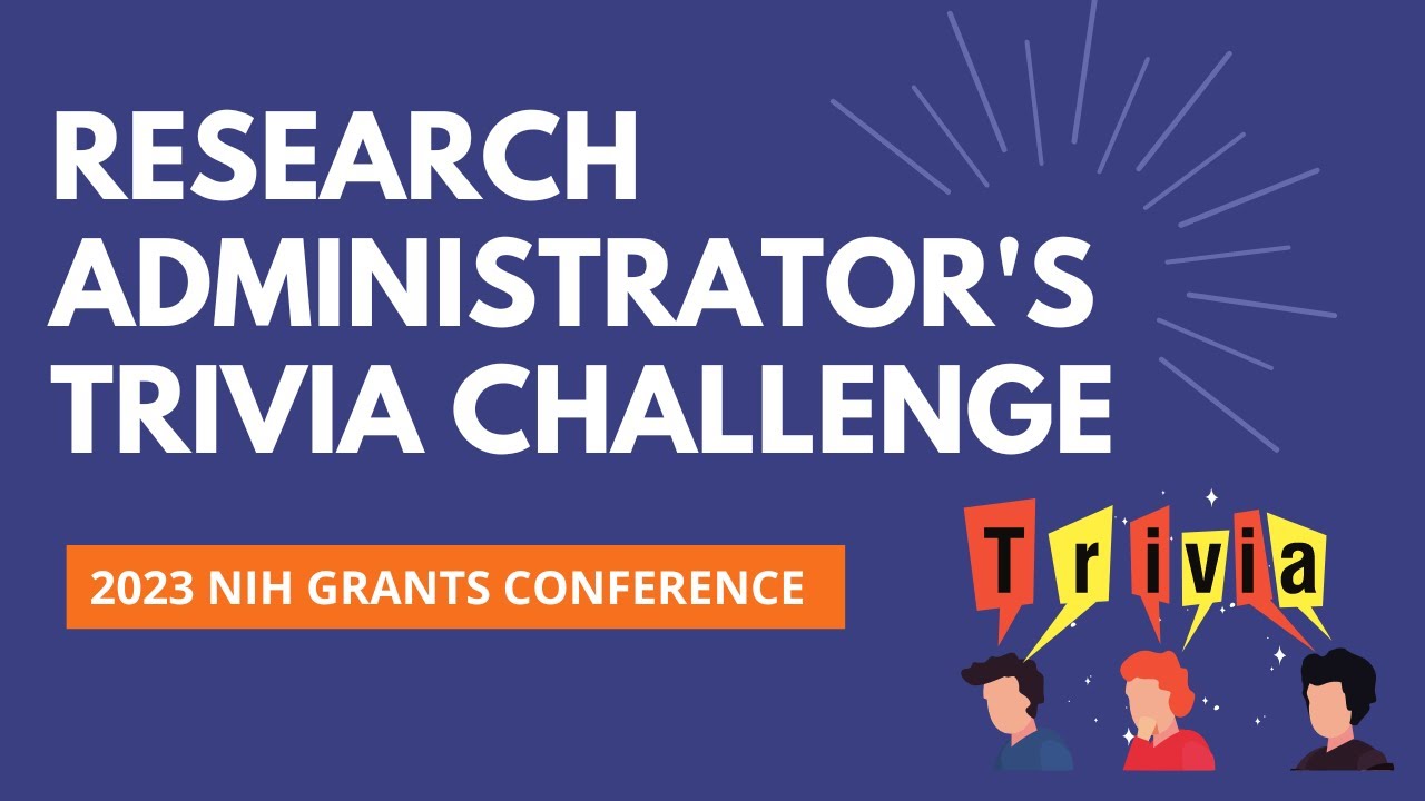 Research Administrator's Trivia Challenge