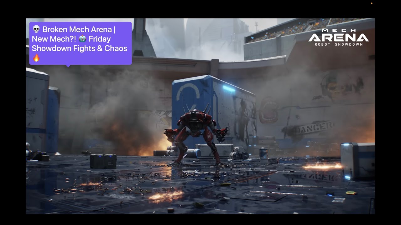 💀 Broken Mech Arena | New Mech?! 🤖 Friday Showdown Fights & Chaos 🔥