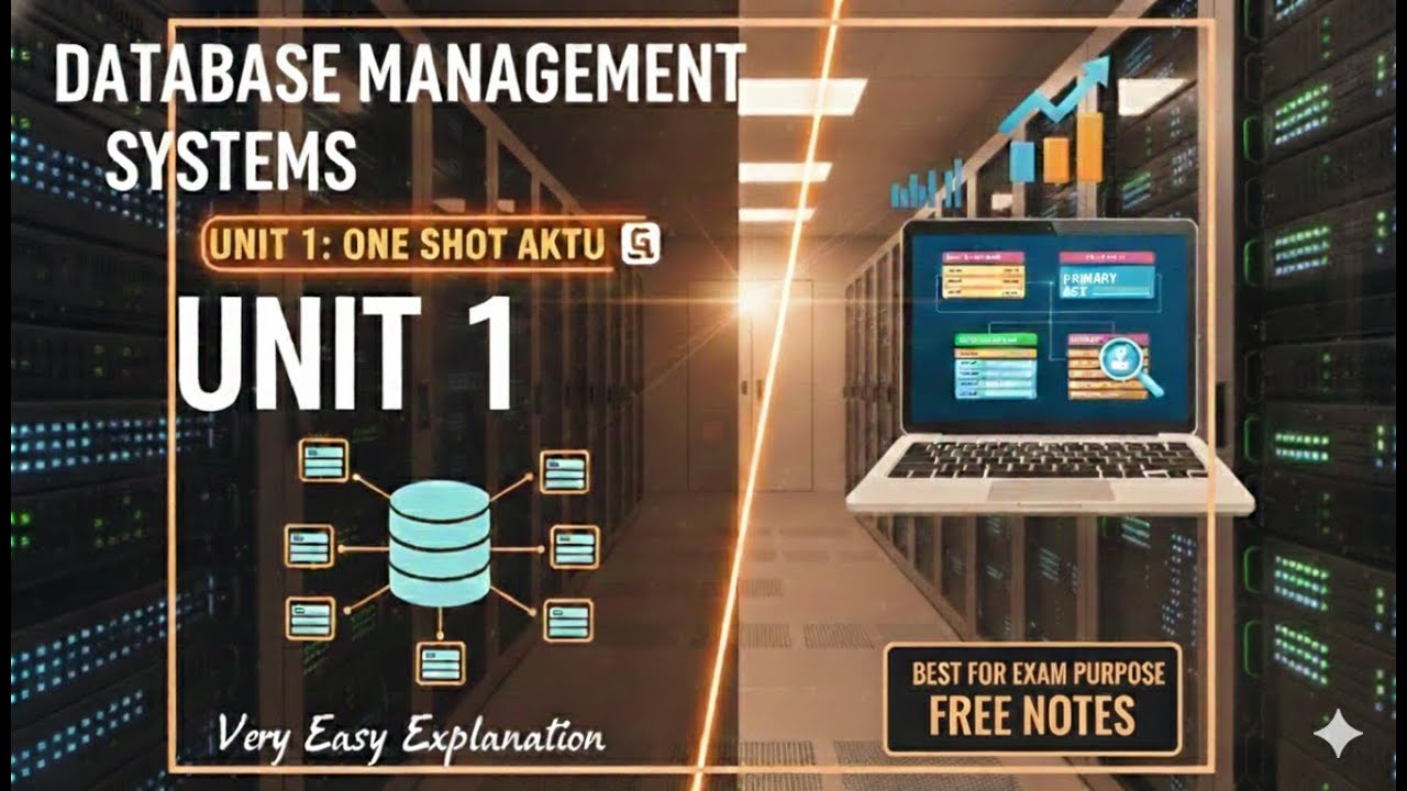 DBMS Unit 1 One Shot |aktu|Btech |3rd year|ER Model |keys