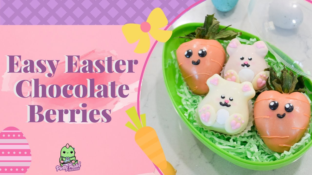 Easy Easter Chocolate Strawberries