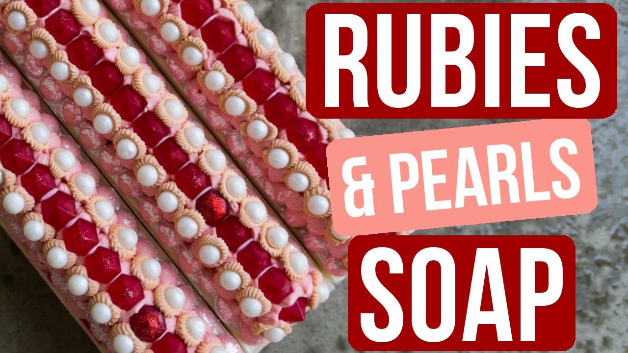$100 Giveaway + Rubies and Pearls Soap | Royalty Soaps