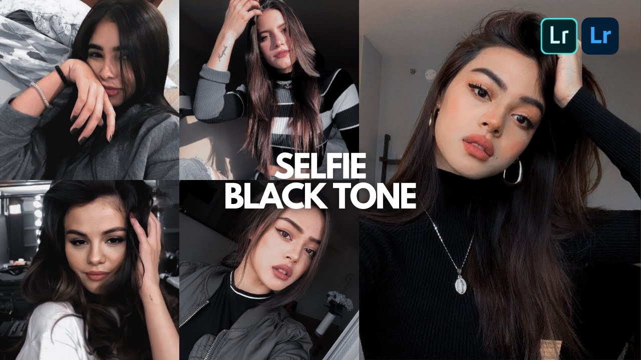Free Lightroom Mobile Presets Free DNG XMP | Lightroom Editing Tutorial | Selfie Black Tone Preset