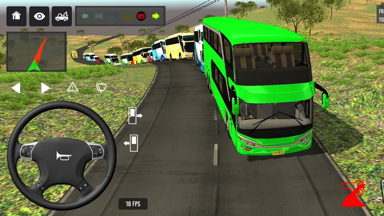🤩😱Bus simulator indonesia ll new euro coach bus simulator indonesia ll #new #bussimulatorindonesia  