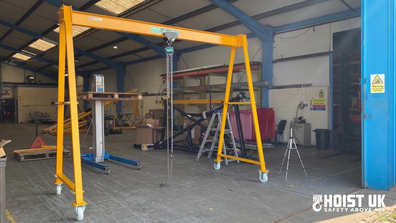 Modular Steel Mobile Gantry from Hoist UK
