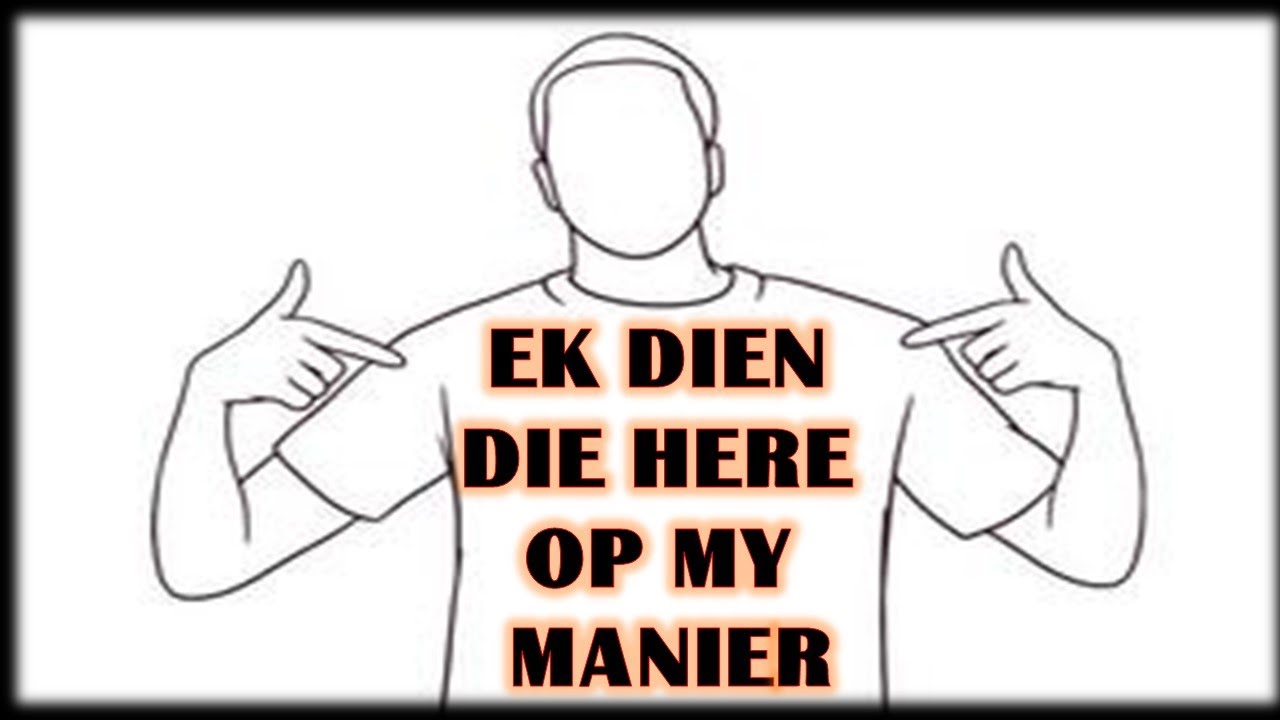 Ek Dien Die Here Op My Manier! Deon Allers