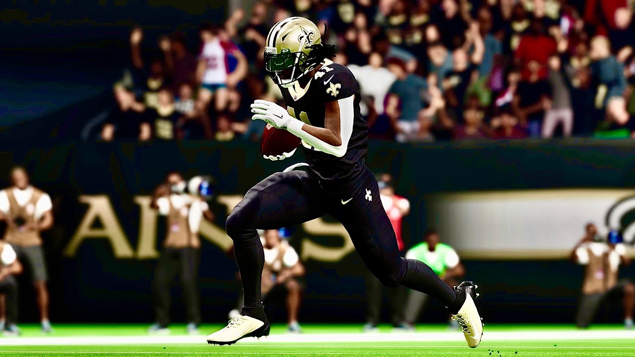 MADDEN 22 NEXT GEN: ALVIN KAMARA IS JUKING EVERYONE! SAINTS GAMEPLAY HIGHLIGHTS!