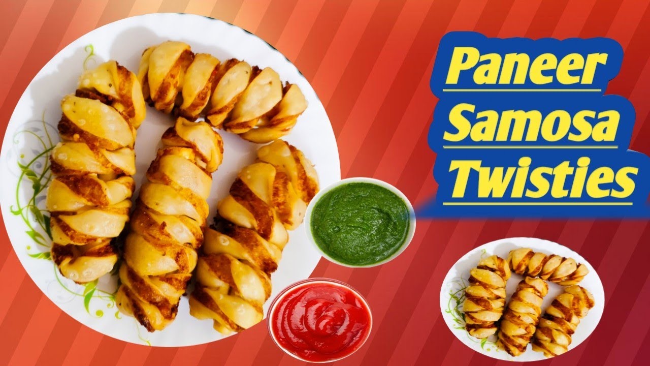 Paneer Samosa Twisties नये तरीके से बनाये बहुत ही टेस्टी समोसा टुइसटर जिसे बनाना बहुत ही आसान है