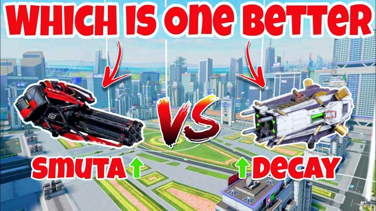 WR🔥Smuta[+15%Buff] VS Decay[+10%Buff] Weapon Comparisons |WAR ROBOTS|