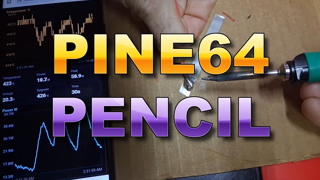 Pine64 Pencil USB PD Soldering Iron