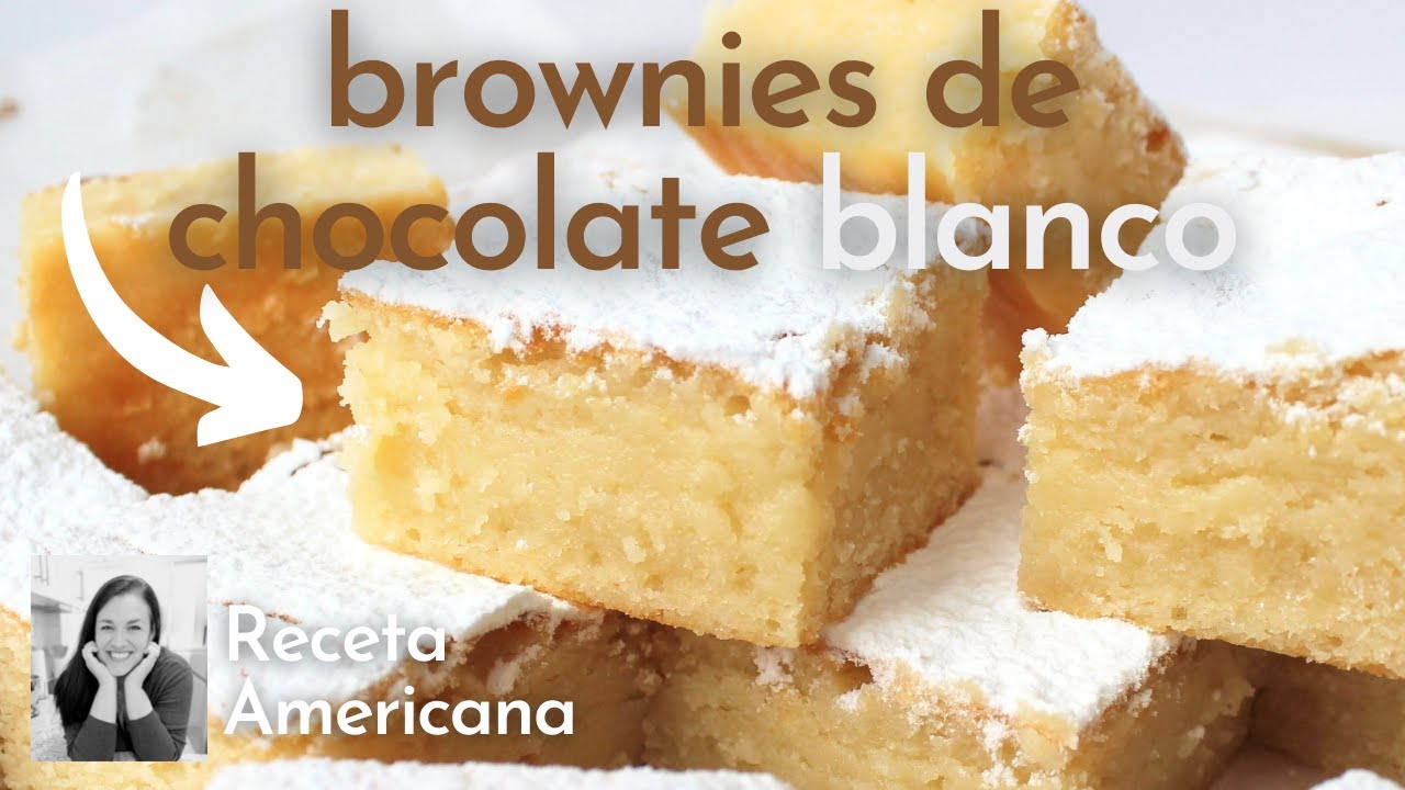 💟 Jugosos Brownies de Chocolate BLANCO 💟