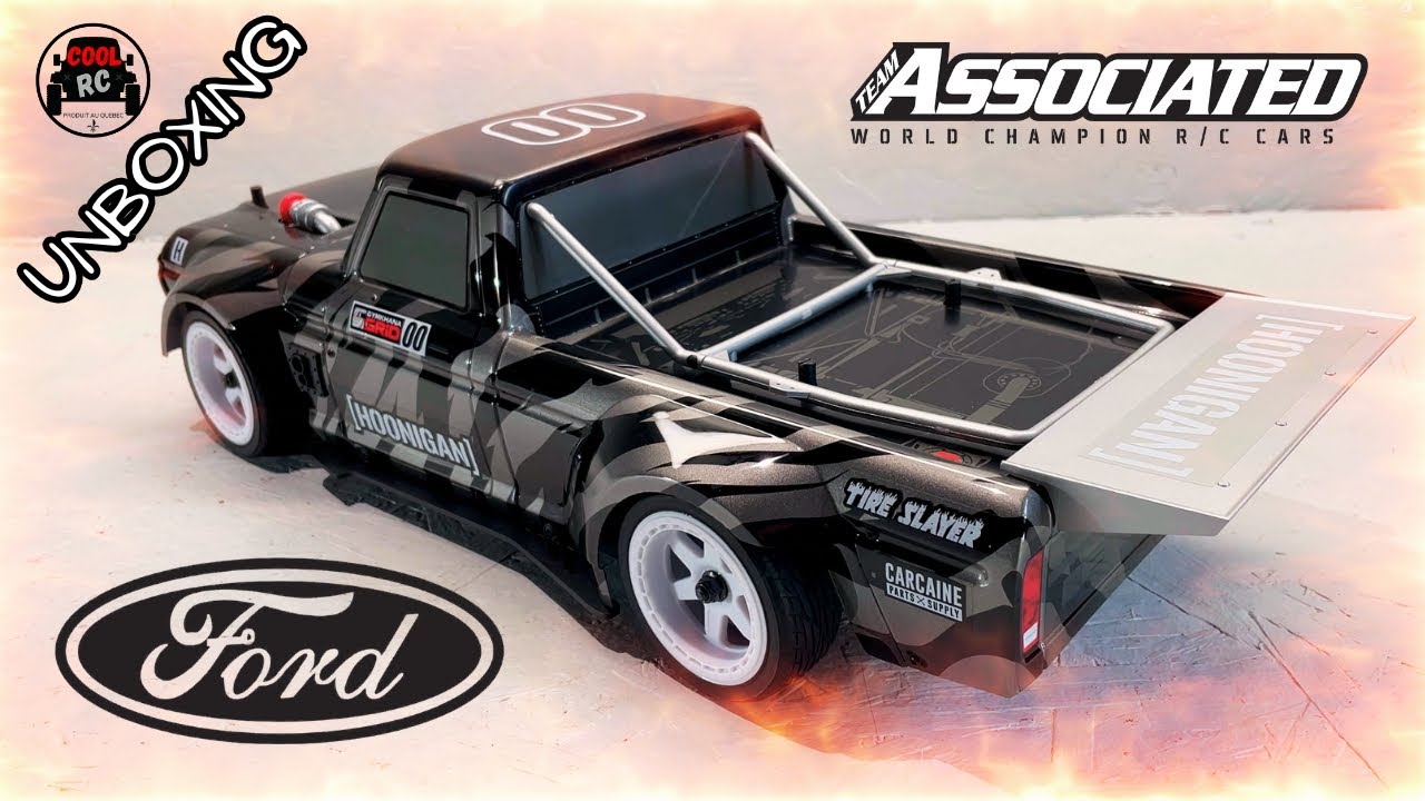 Rc Street Truck Team Associated APEX2 Hoonitruck Ford F150 unboxing