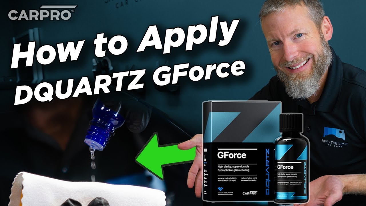 DQUARTZ- GForce- CARPRO's Diamond infused Glass Coating
