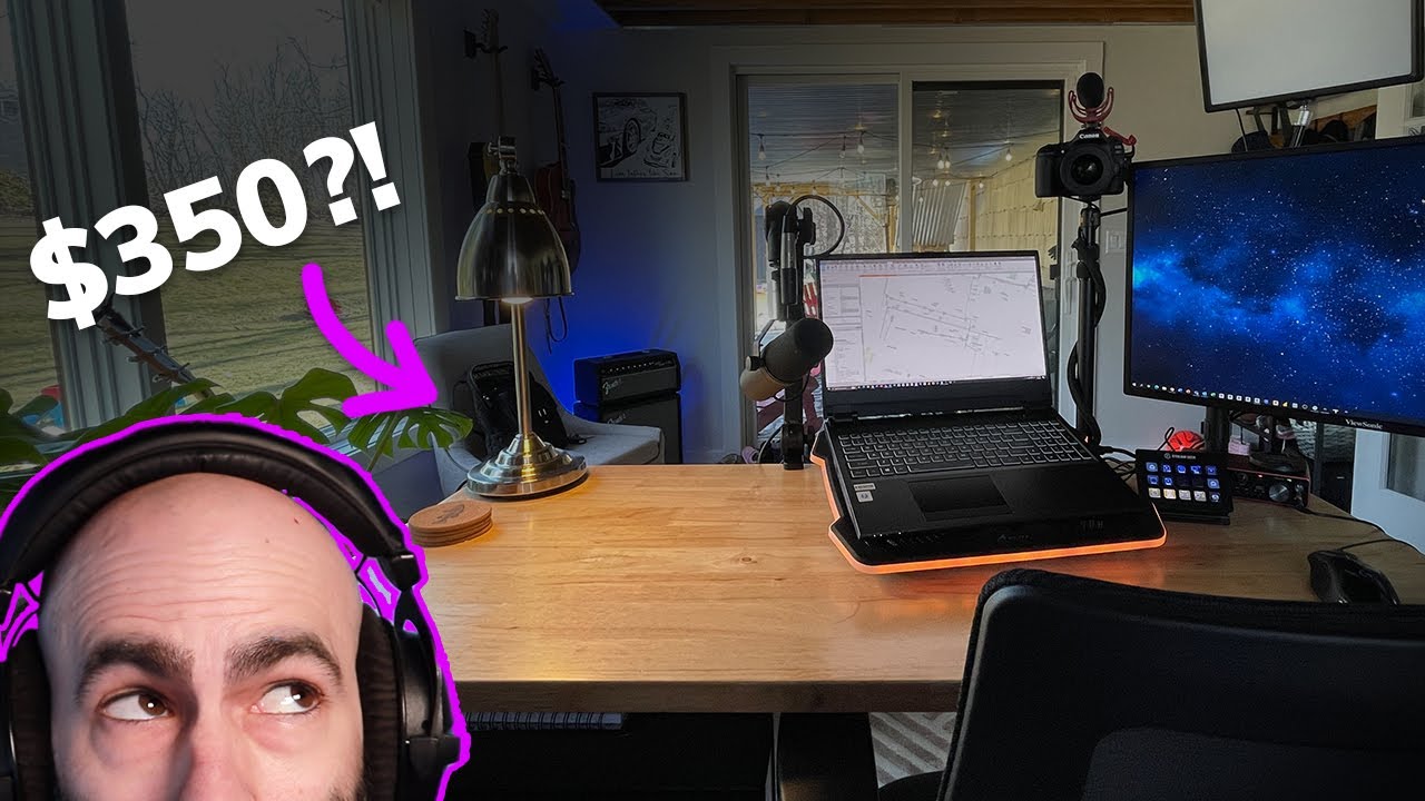 Architect & YouTuber - Desk Tour (Only $350!)