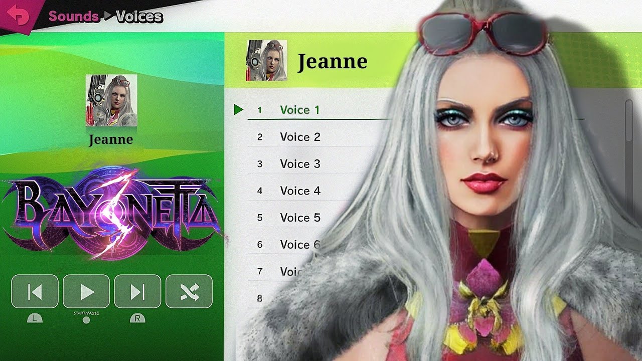 Bayonetta 3 | Jeanne Voice Clips