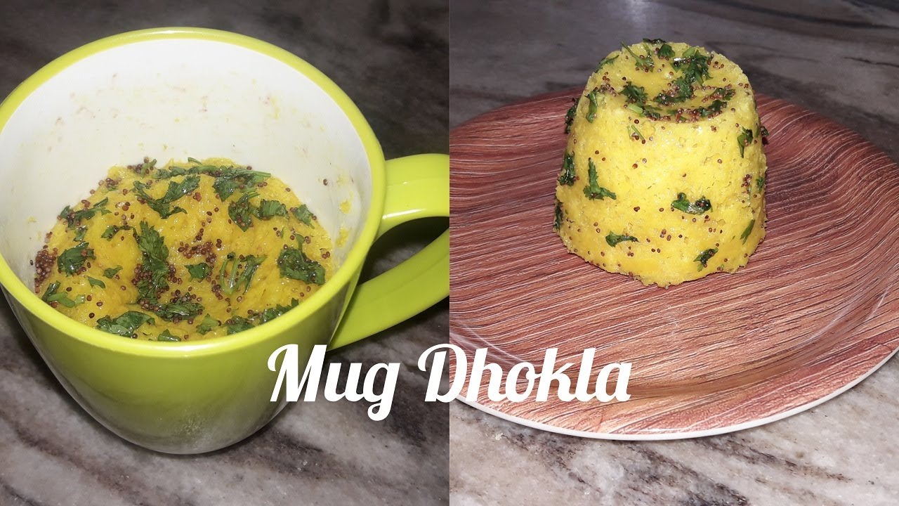 Mug Dhokla || Instant Dhokla Recipe || 2 Minutes Microwave Mug Dhokla