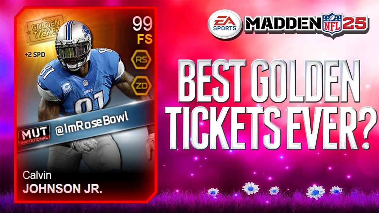Madden 25 Ultimate Team - The BEST Golden Tickets EVER!? - LEGENDARY PACK OPENING! - MUT 25