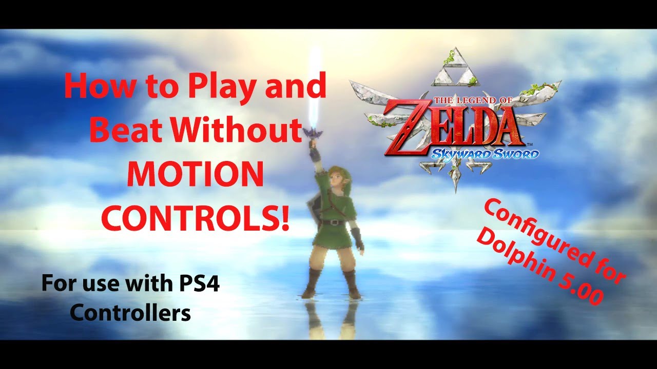 UPDATE! How to Play/Beat Zelda Skyward Sword without Motion Controls on PC!