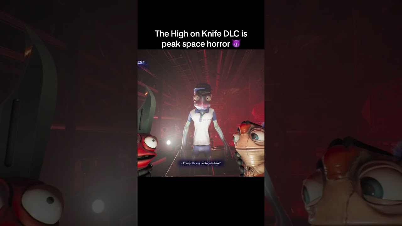 Peak Space Horror 😱 #HighOnKnife